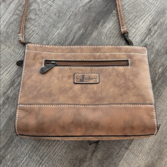 Justin Southwest Jacquard Crossbody/Shoulder Purse - Picture 2 of 6